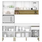 Armário De Cozinha 3 Peças Balcão 120cm Sem Tampo Lina03 Z06