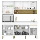 Armário De Cozinha 3 Peças Balcão 150cm Com Tampo Lina16 Z06