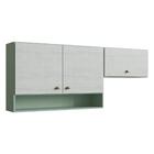 Armário De Cozinha 3 Portas 170cm Viena Multimóveis Cr20039 V