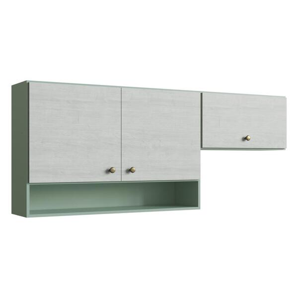 Armário De Cozinha 3 Portas 170cm Viena Multimóveis Cr20039 V