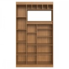 Armário De Cozinha 3 Portas Naturalle/cristalo Mu500 - Decibal