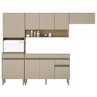 Armário De Cozinha 4 Peças Balcão Sem Tampo 150cm Lina14 K02