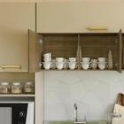 Armário De Cozinha 4 Peças Urban01 Z06 Freijó/vanilla - Mpoze