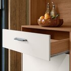 Armario De Cozinha 4 Portas 1 Gaveta Erva Doce 90 Ipê/off Whi