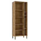 Armário De Cozinha 4 Prateleiras Piaui Freijó Vanilla