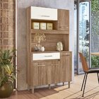 Armário De Cozinha 5 Portas 1 Gaveta Magazin 90 Nicioli Carva