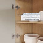 Armário De Cozinha 5 Portas 2 Gavetas Realeza 160cm 100% Mdf