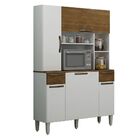 Armário De Cozinha 5 Portas 2 Gavetas Safira - Sallêto Móveis