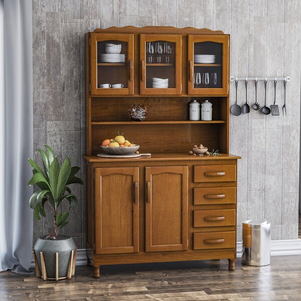 Armário De Cozinha 5 Portas 4 Gavetas Clássica