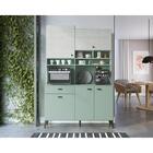 Armário De Cozinha 5 Portas Viena Multimóveis Cr20036 Verde/s