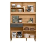 Armário De Cozinha 6 Portas 1 Gaveta Erva Doce 120 Freijo/chu