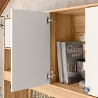 Armário De Cozinha 6 Portas 1 Gaveta Erva Doce 120 Freijó/off