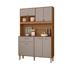 Armário De Cozinha 6 Portas 1 Gaveta Erva Doce 120 Ipe/fendy