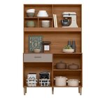 Armário De Cozinha 6 Portas 1 Gaveta Erva Doce 120 Ipe/fendy