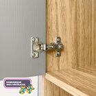 Armário De Cozinha 6 Portas 1 Gaveta Golden Freijó/gris