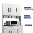 Armário De Cozinha 6 Portas 1 Gaveta Salvador