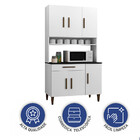 Armário De Cozinha 6 Portas 1 Gaveta Salvador