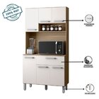 Armário De Cozinha 6 Portas 1 Gaveta Sofia Carvalho Oak/off W