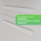 Armário De Cozinha 6 Portas 2 Gavetas Alexia Top Branco Neve