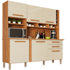 Armário De Cozinha 6 Portas 2 Gavetas Alexia Top Imop Móveis