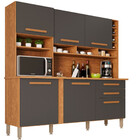 Armário De Cozinha 6 Portas 2 Gavetas Alexia Top Imop Móveis