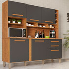 Armário De Cozinha 6 Portas 2 Gavetas Alexia Top Imop Móveis