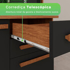 Armário De Cozinha 6 Portas 2 Gavetas Alexia Top Imop Móveis