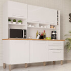 Armário De Cozinha 6 Portas 2 Gavetas Alexia Top Imop Móveis