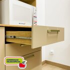 Armário De Cozinha 6 Portas 2 Gavetas Ferrara Freijó/soft