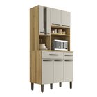 Armário De Cozinha 6 Portas 2 Gavetas Madri Sallêto Móveis Ca