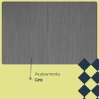 Armário De Cozinha 6 Portas 2 Gavetas Montesa  Freijó/gris