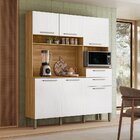 Armário De Cozinha 6 Portas 2 Gavetas Montesa  Freijó/supremo