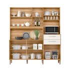 Armario De Cozinha 6 Portas 2 Gavetas Salsa Freijó/off White