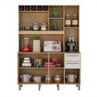 Armário De Cozinha 6 Portas 3 Gavetas Granada Valdemóveis Cin