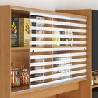 Armário De Cozinha 6 Portas 3 Gavetas Mega Cinamomo / Preto C