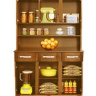 Armário De Cozinha 6 Portas 3 Gavetas Salvador Rodmóveis Ypê