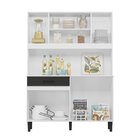 Armário De Cozinha 7 Portas 1 Gaveta Magazin Nicioli Branco U