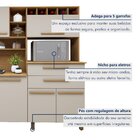 Armário De Cozinha 7 Portas 2 Gavetas Monte Rey   Cinamomo/of