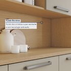 Armário De Cozinha 7 Portas 2 Gavetas Nobreza 210cm 100% Mdf