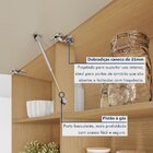 Armário De Cozinha 7 Portas 2 Gavetas Nobreza 210cm 100% Mdf