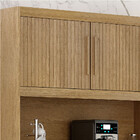 Armário De Cozinha 7 Portas 2 Gavetas Quartzo Valdemóveis