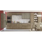 Armário De Cozinha 80 Cm Maxxi 2 Gavetas G755 Nogal - Kappesb