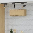 Armário De Cozinha 80cm Basculante Glória Castanho/off White