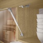 Armário De Cozinha 80cm Basculante Glória Castanho/off White