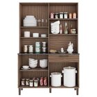 Armário De Cozinha 8 Portas 1 Gaveta Com Espaço Para Micro-on