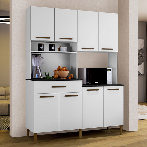 Armário De Cozinha 8 Portas 1 Gaveta Curitiba