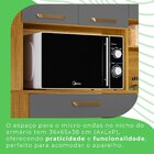 Armario De Cozinha 8 Portas 1 Gaveta Patrik Cinamomo/grafite