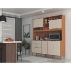 Armário De Cozinha 8 Portas 2 Gavetas 1 Nicho Para Forno Brun