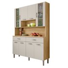 Armário De Cozinha 8 Portas 2 Gavetas Freijó/soft