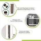 Armário De Cozinha 8 Portas 2 Gavetas Madri Sallêto Móveis Ca